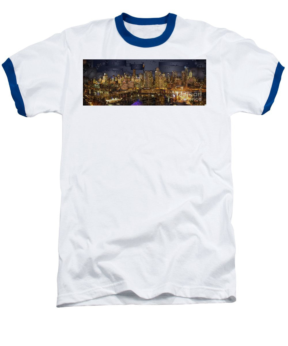 Baseball T-Shirt - Sydney Australia Skyline