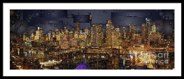 Framed Print - Sydney Australia Skyline