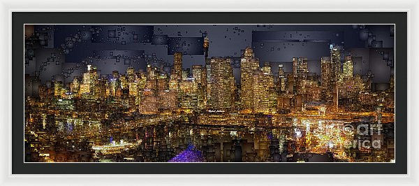 Framed Print - Sydney Australia Skyline