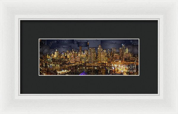 Framed Print - Sydney Australia Skyline