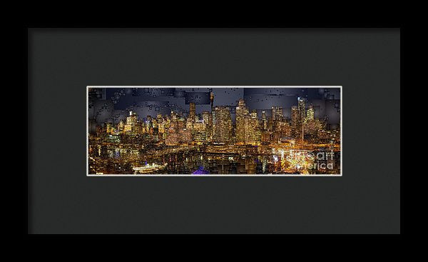 Framed Print - Sydney Australia Skyline