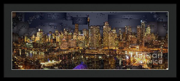 Framed Print - Sydney Australia Skyline