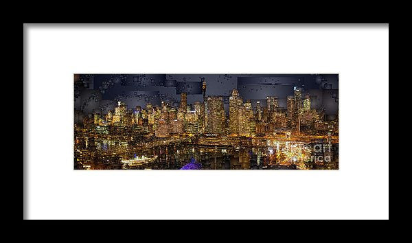 Framed Print - Sydney Australia Skyline