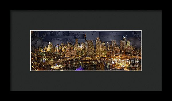 Framed Print - Sydney Australia Skyline