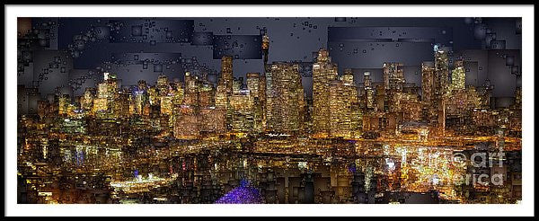 Framed Print - Sydney Australia Skyline