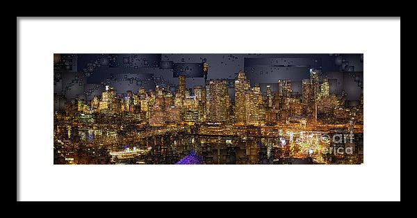 Framed Print - Sydney Australia Skyline