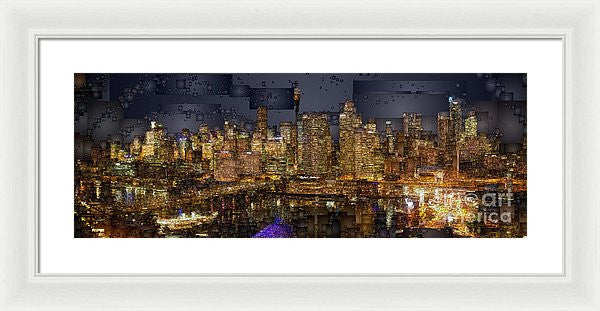 Framed Print - Sydney Australia Skyline