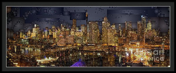 Framed Print - Sydney Australia Skyline