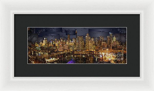 Framed Print - Sydney Australia Skyline