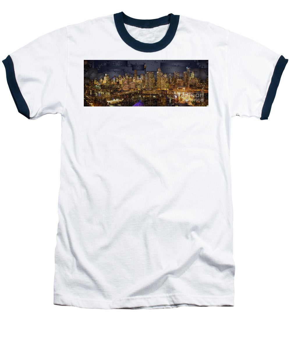 Baseball T-Shirt - Sydney Australia Skyline