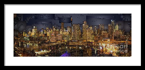 Framed Print - Sydney Australia Skyline