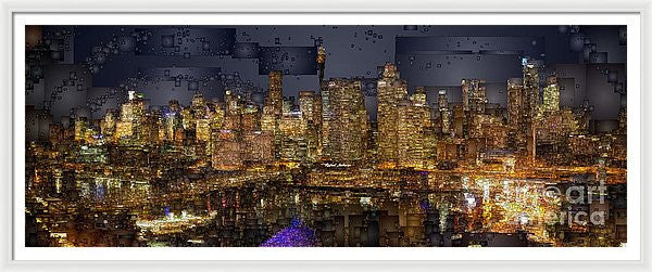 Framed Print - Sydney Australia Skyline