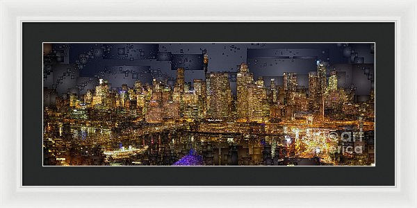 Framed Print - Sydney Australia Skyline