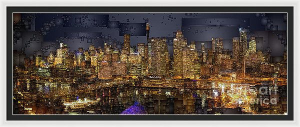 Framed Print - Sydney Australia Skyline