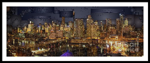 Framed Print - Sydney Australia Skyline