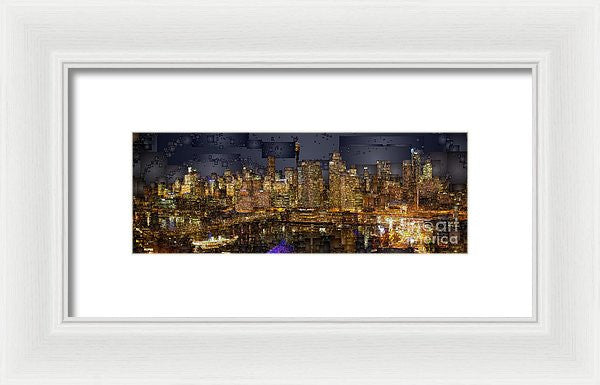 Framed Print - Sydney Australia Skyline