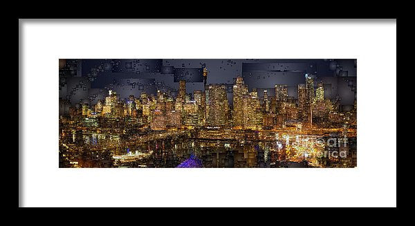 Framed Print - Sydney Australia Skyline