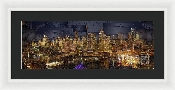 Framed Print - Sydney Australia Skyline