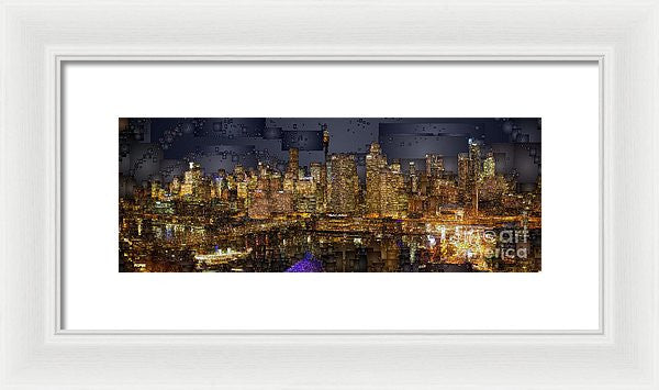 Framed Print - Sydney Australia Skyline