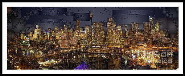 Framed Print - Sydney Australia Skyline