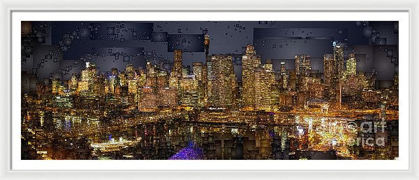 Framed Print - Sydney Australia Skyline