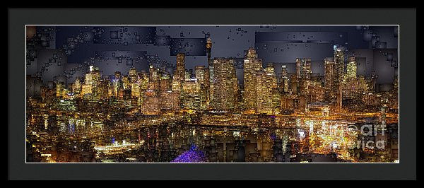 Framed Print - Sydney Australia Skyline