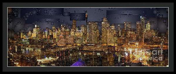 Framed Print - Sydney Australia Skyline