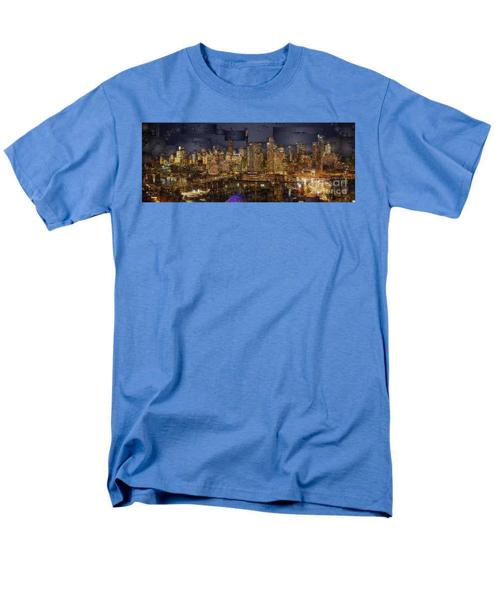 T-shirt pour homme (coupe standard) - Skyline de Sydney, Australie