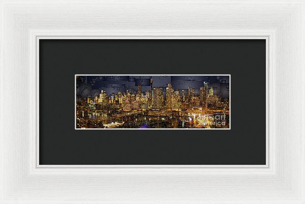 Framed Print - Sydney Australia Skyline