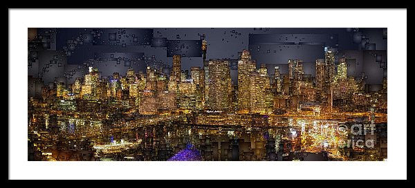 Framed Print - Sydney Australia Skyline