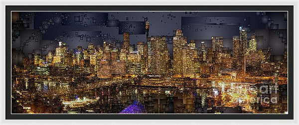 Framed Print - Sydney Australia Skyline