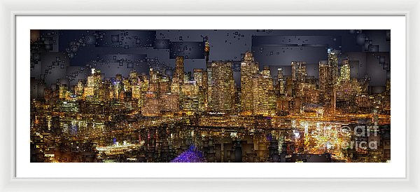 Framed Print - Sydney Australia Skyline