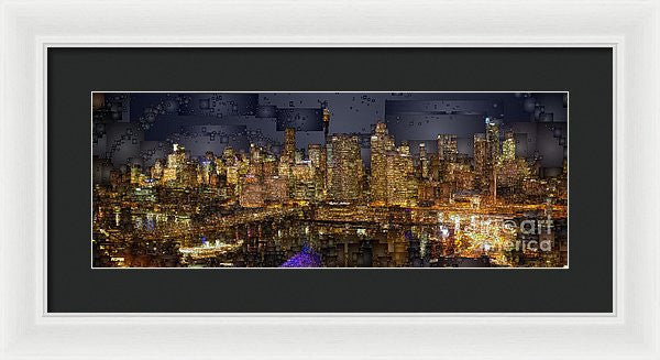 Framed Print - Sydney Australia Skyline