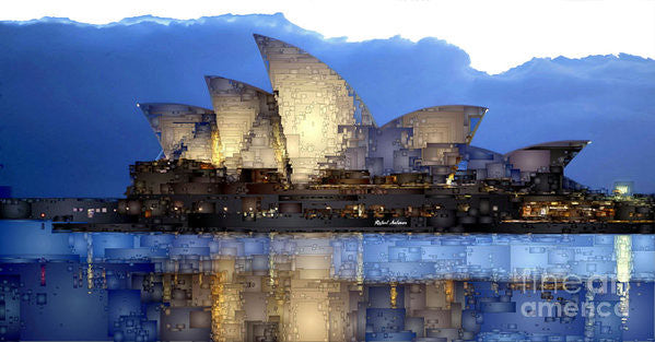 Art Print - Sydney Opera In Australia