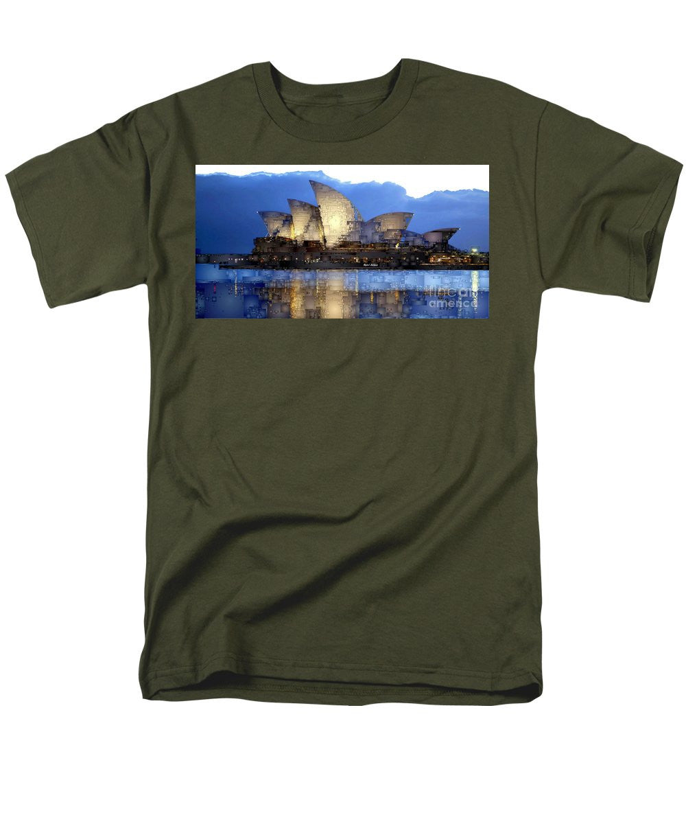 Men's T-Shirt  (Regular Fit) - Sydney Opera In Australia