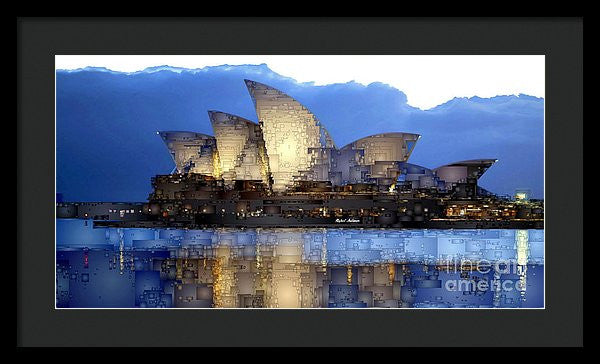 Framed Print - Sydney Opera In Australia