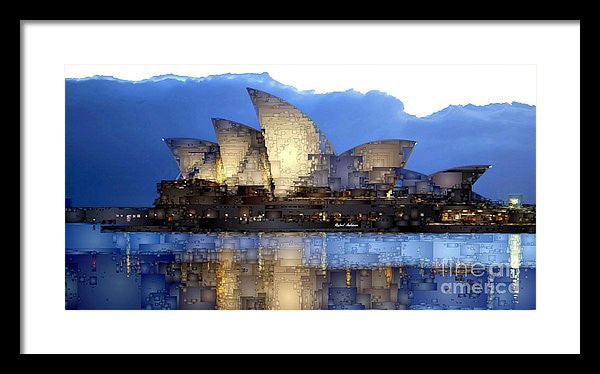 Framed Print - Sydney Opera In Australia