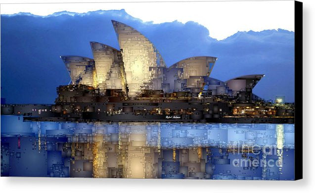 Canvas Print - Sydney Opera In Australia