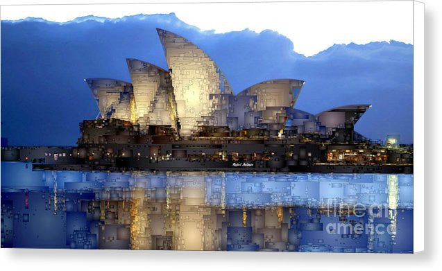Canvas Print - Sydney Opera In Australia