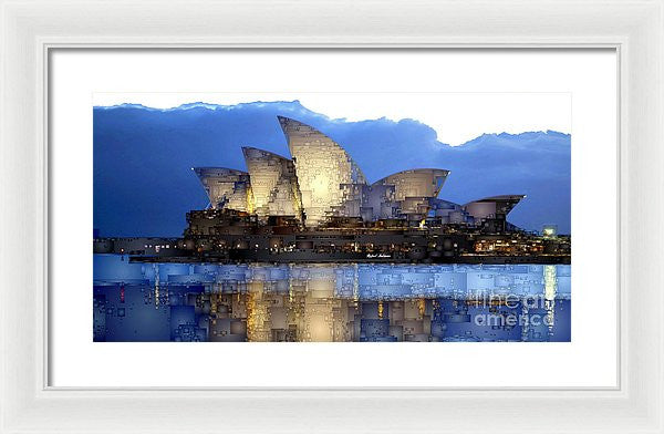 Framed Print - Sydney Opera In Australia