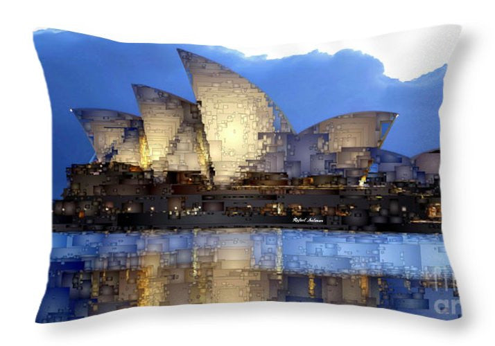 Throw Pillow - Sydney Opera In Australia