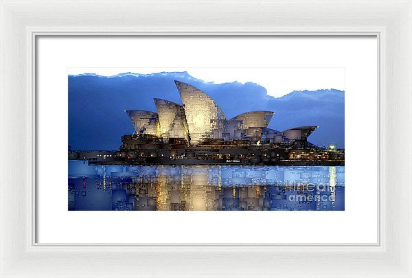 Framed Print - Sydney Opera In Australia