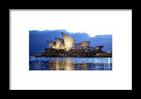 Framed Print - Sydney Opera In Australia