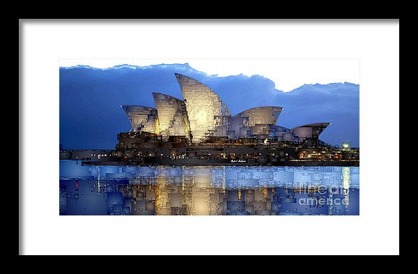 Framed Print - Sydney Opera In Australia