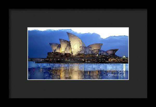 Framed Print - Sydney Opera In Australia