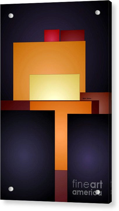 Acrylic Print - T Abstract