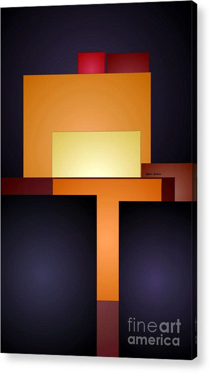 Acrylic Print - T Abstract