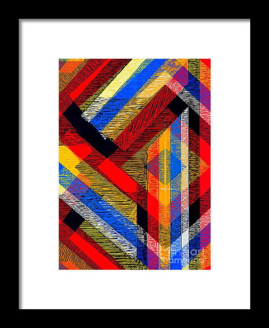 Tangled Maze - Framed Print