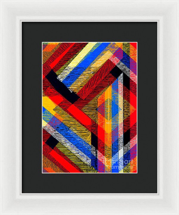 Tangled Maze - Framed Print