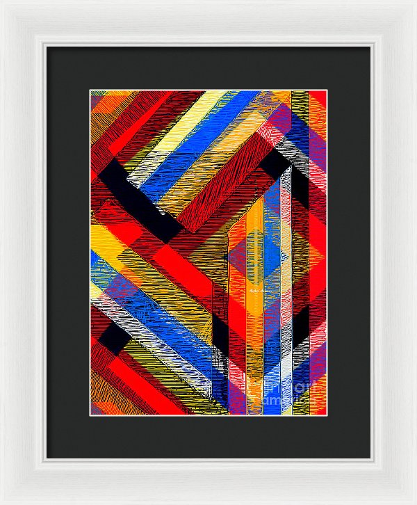 Tangled Maze - Framed Print